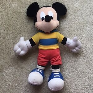 Mickey Mouse 12” Plush, Disney Mattel